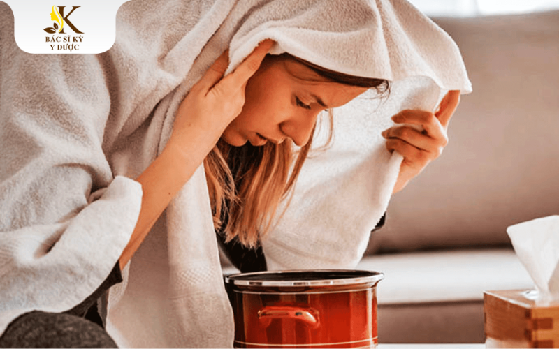 Làm sao để hết nghẹt mũi? Xông hơi!